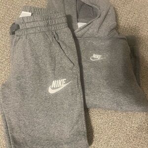 Nike Kids Heather Gray Joggers